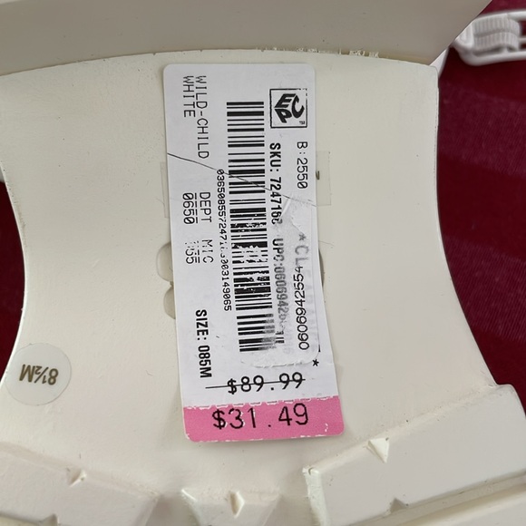 Gianni Bini White Platform Sandals - Picture 5 of 8